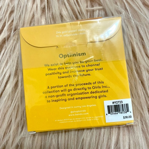 🌼ban.do optimism necklace🌼 - Picture 2 of 3